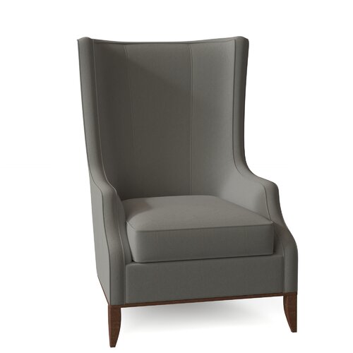 Fairfield Chair Downing Leather Wingback Chair | Wayfair